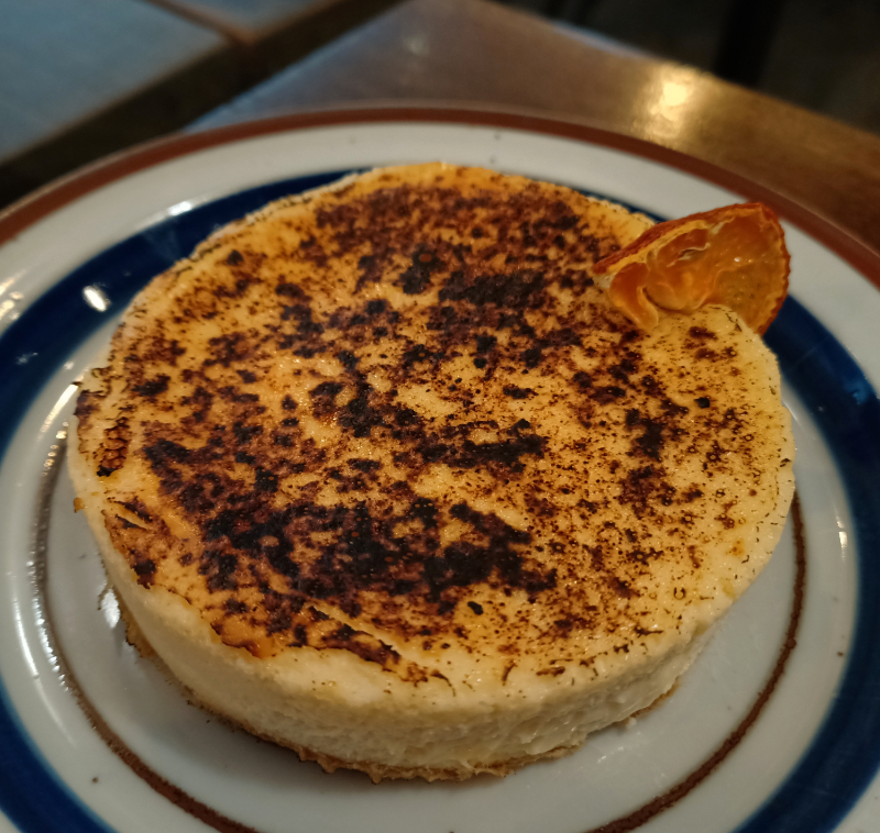 Old Habits Cafe - Burnt Cheesecake