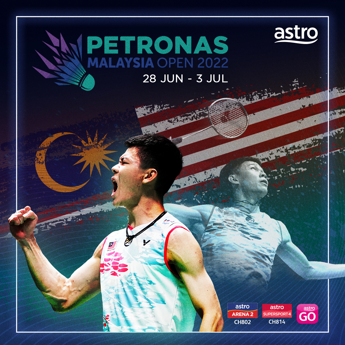 Jadual Live Badminton Malaysia Open 2022 Siaran Astro YusufUltraMaN