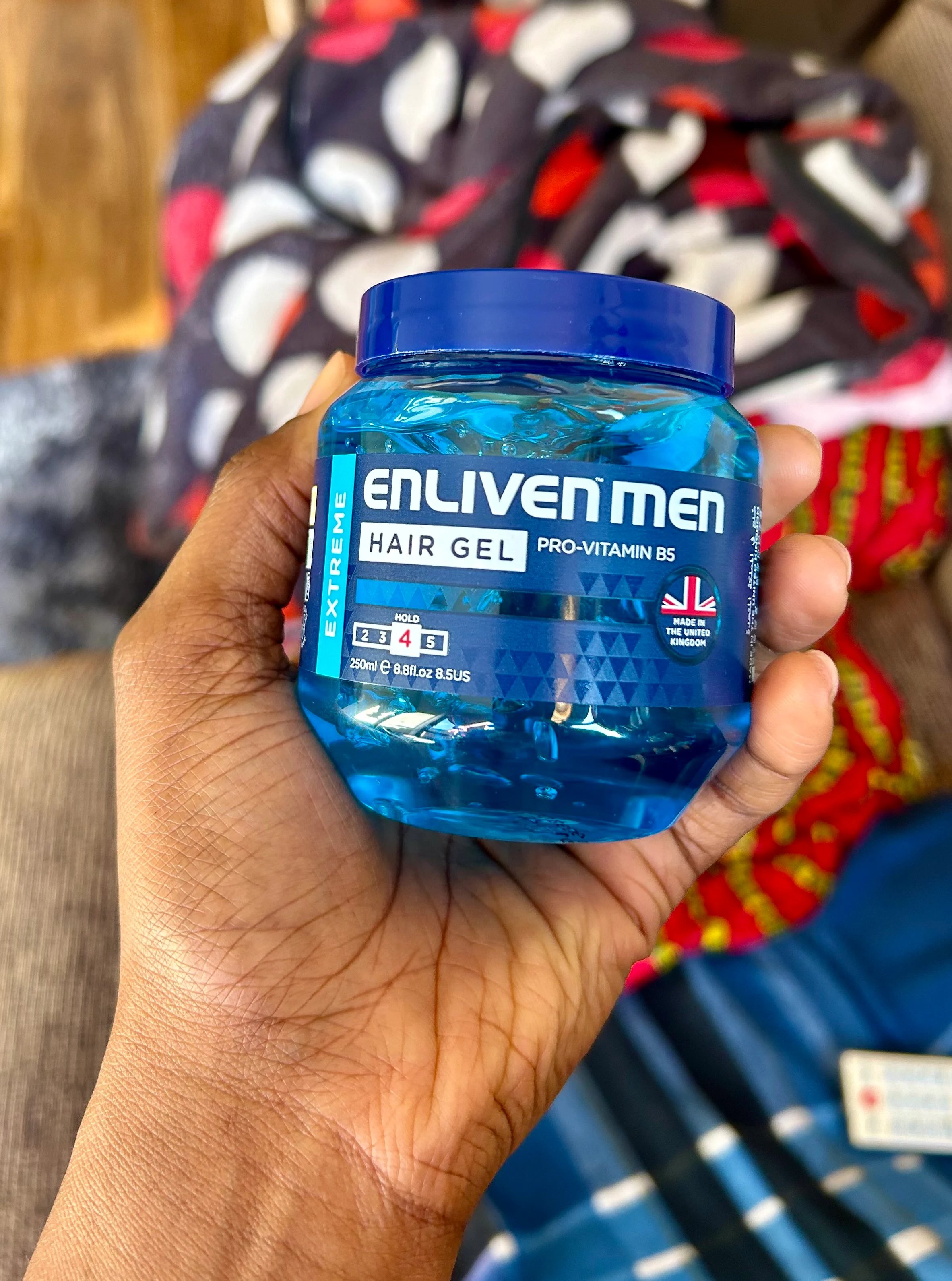 Enliven Extreme Blue Hair Gel 250 ml