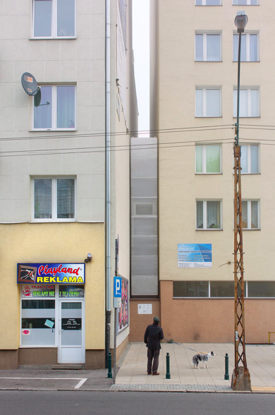 Possibly the smallest house in the world, in Warsaw by architect Jakub Szczesny