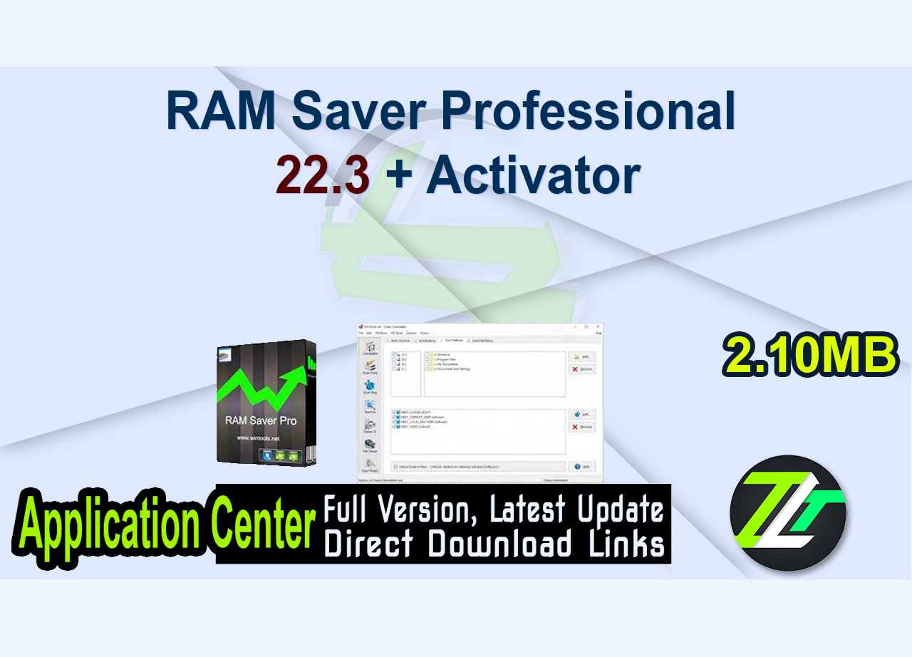 RAM Saver Professional 22.3 + Activator