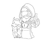 #10 Dota 2 Coloring Page