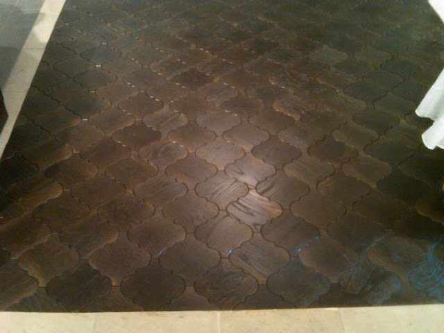 Floor Installation Of Sextant Tile