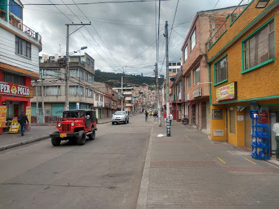 Verbenal, North Bogotá, Colombia during a "strict" coronavirus lockdown.