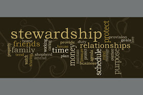 Stewardship is not about money...  Thoughts at DTTB.