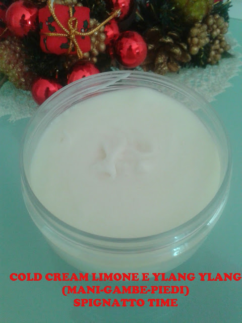 cold cream ricetta, cold cream video tutorial, cold cream mani