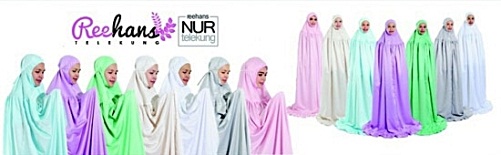 Telekung Reehans Pilihan Muslimah