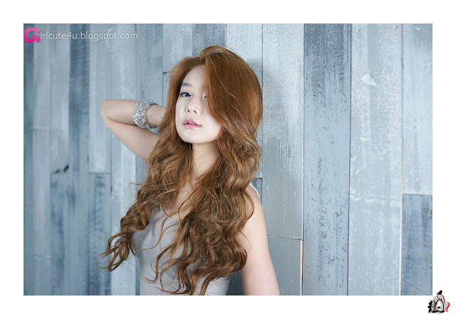 5 Lee Eun Seo in Beige-Very cute asian girl - girlcute4u.blogspot.com