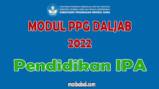 Download Modul Pedagogik dan Profesional Pendidikan IPA PPG Daljab 2022