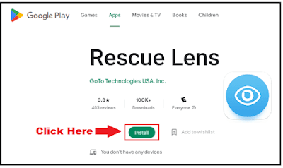 Rescue Lens app for PC