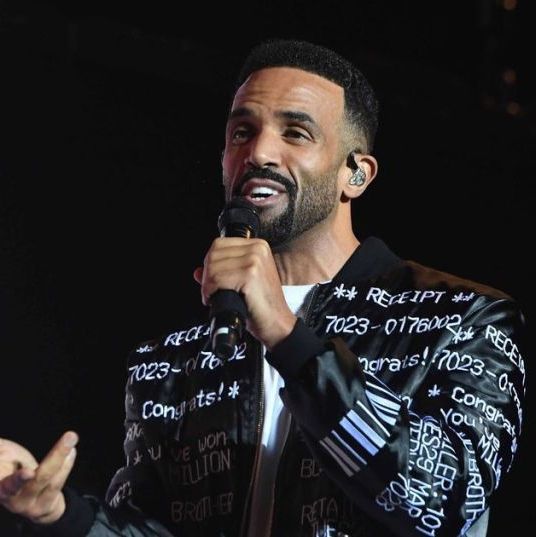 Craig David is still my cup of tea, so leave him alone ...