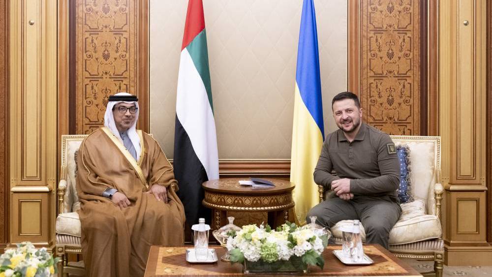 الامارات واوكرانيا