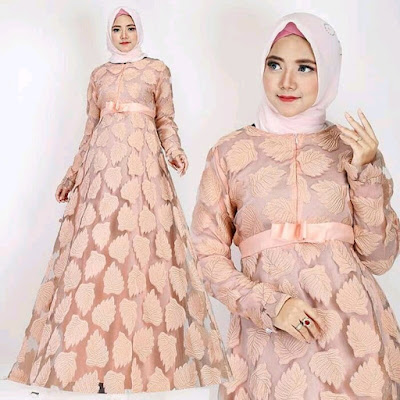 Model Dress Brokat Mewah