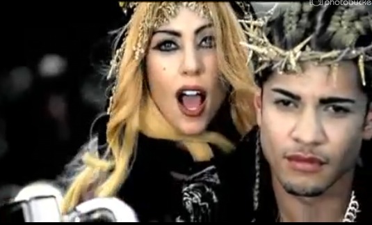 lady gaga judas video images. Lady Gaga#39;s new single quot;Judasquot;