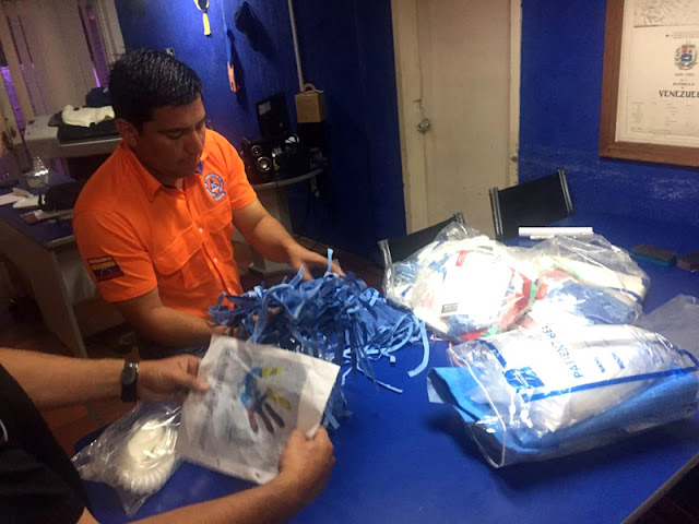 TÁCHIRA: Protección Civil Táchira recibió kits de Bioseguridad para prevenir el COVID-19.