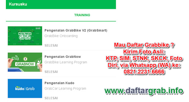 Online Training Grabbike 2018