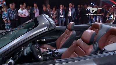 Novo Mustang Conversível 2015 - interior