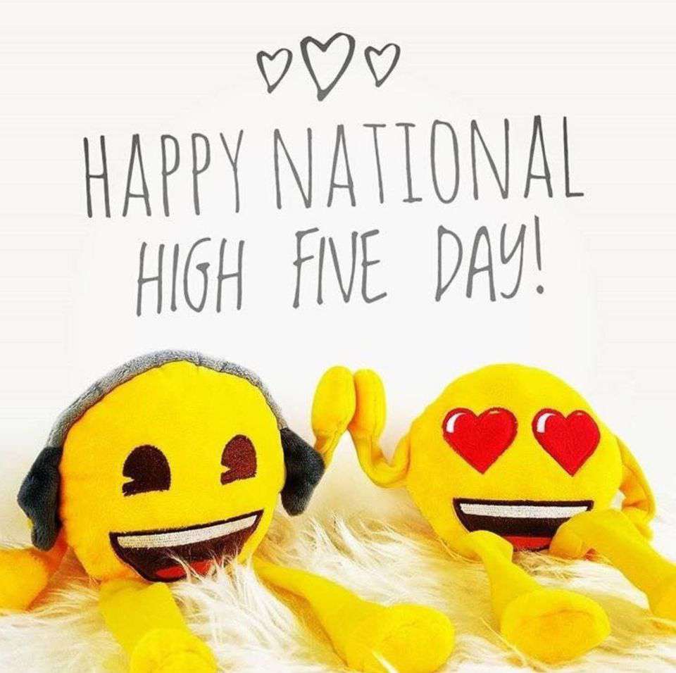 National High Five Day Wishes