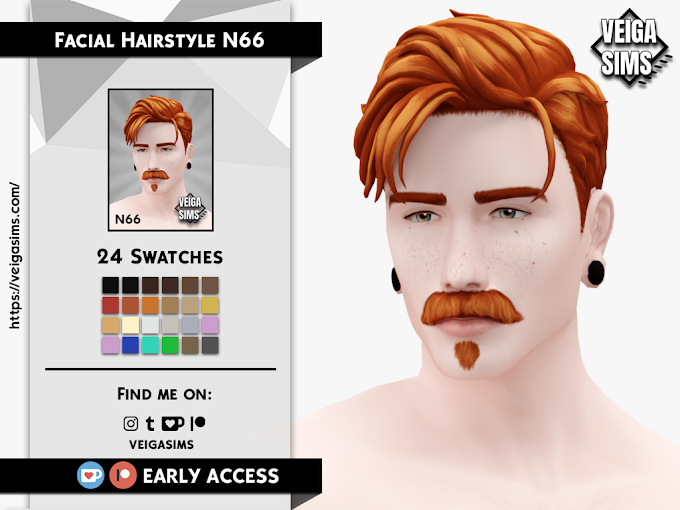 FACIAL HAIR STYLE N66