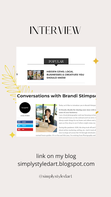 Simply Styled Art Interview Brandi Stimpson VoyageKC Online