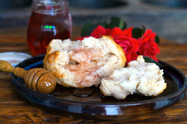 Eastern Europe,Rose Honey,Southern Buttermilk Biscuits.