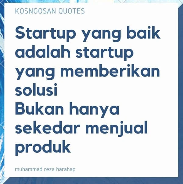 kata motivasi bisnis startup