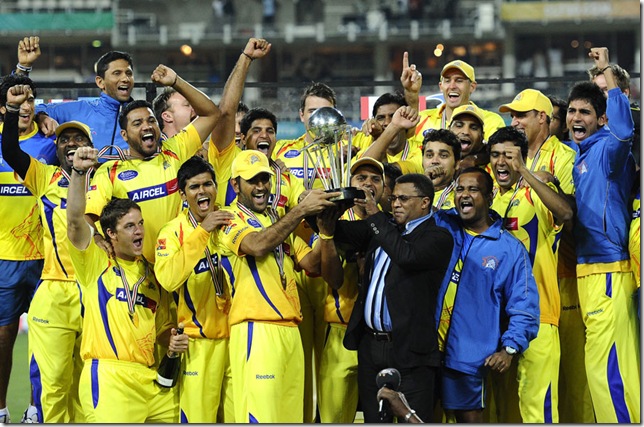 Chennai Super Kings, the T20 champions