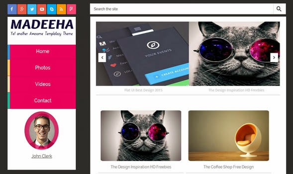 Madeeha-Responsive-Blogger-Template
