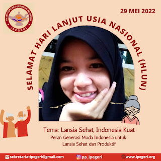 Twibbon Hari Lanjut Usia Nasional (HLUN) Bersama IPEGERI 2022 Terpopuler, Design Elegance