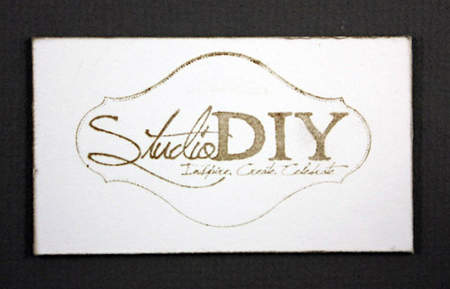 DIY Studio Business Card