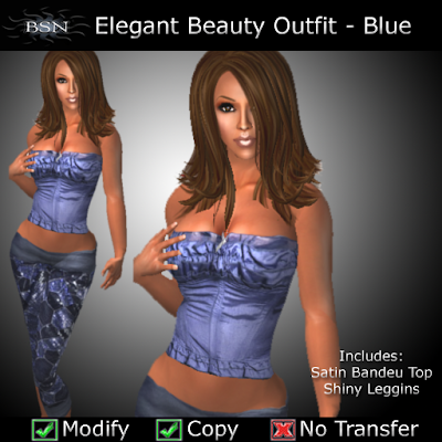 BSN Elegant Beauty Outfit - Blue