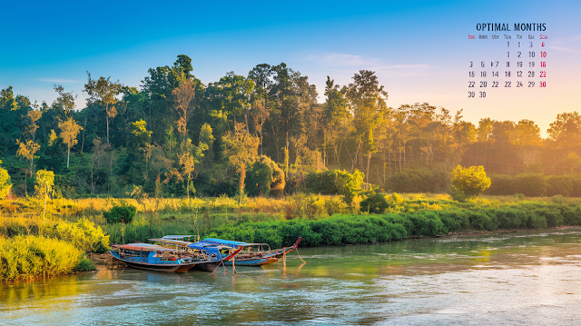 Best time in laos