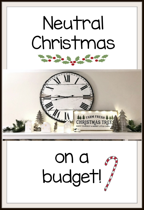 neutral christmas with overlay pin