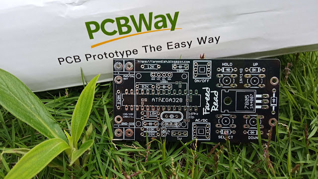 PCB OLED Oscilloscope cetakan PCBWay