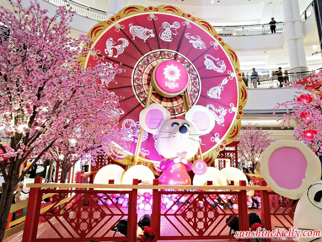 Suria KLCC, GReAT Lunar New Year, CNY 2020, Mall decor, CNY Mall decor, CNY decor