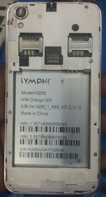 SYMPHONY H200 DEAD RECOVERY FIRMWARE V01.3_V1.0 100% TESTED