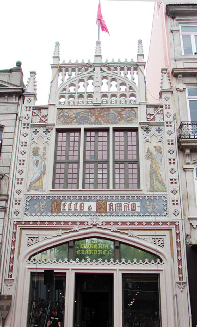 FAchada da Livraria Lello