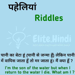 Hard and Tricky Riddles with Answers in Hindi and English 2021 | हिंदी और इंग्लिश में पहेलियां 2021