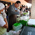 Luque: Primera entrega del almuerzo escolar en la Escuela Virgen de Caacupé.