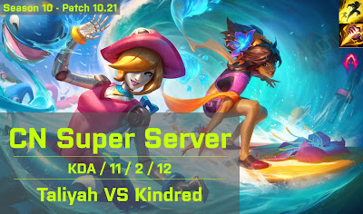 Taliyah JG vs Kindred - CN Super Server 10.21