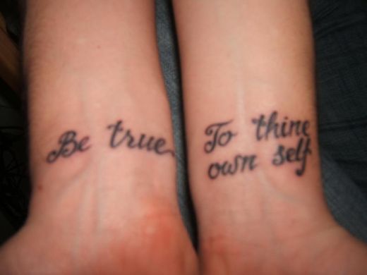 Good Tattoo Quotes Literary tattoos Can you identify the quotes