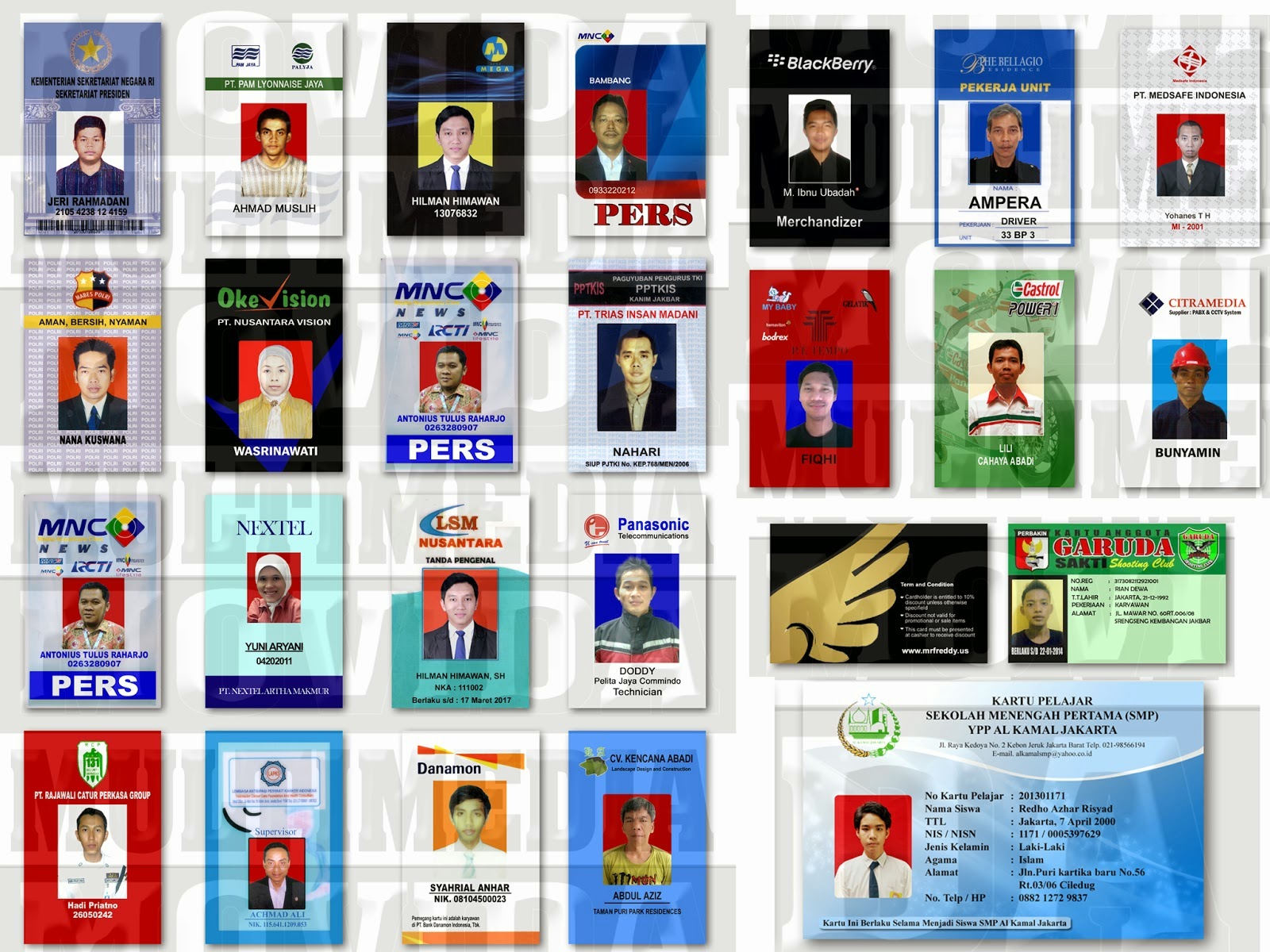 CETAK ID CARD MURAH