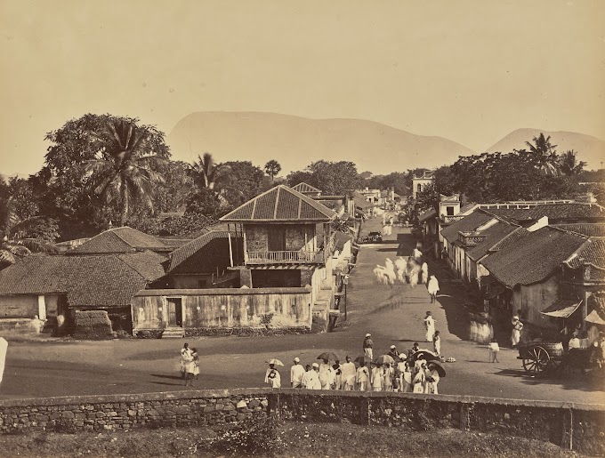 View of Vizianagaram (Vijayanagaram), Andhra Pradesh, India | Rare & Old Vintage Photos (1866)