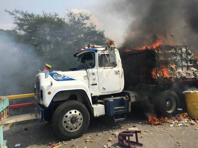 Guaidó: Rechazó los hechos violentos perpetrados por grupos paramilitares afectos a Maduro.