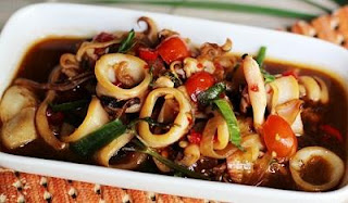 Cara Memasak Sotong Bumbu Pedas Yang Enak, resep sotong bumbu pedas yang nikmat, cara membuat sotong bumbu pedas yang lezat