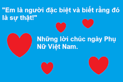 Những lời chúc ngày Phụ Nữ Việt Nam 20/10 hay nhất