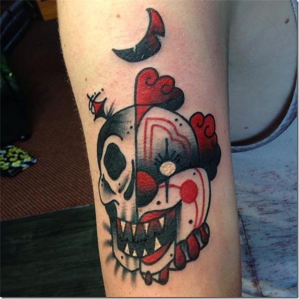 la-mitad-de-la-calavera-la-mitad-de-payaso la-mitad-de-la-calavera-la-mitad-de-payaso