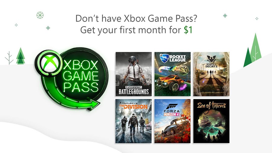 xbox game pass black friday deals 2018