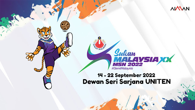 jadual Acara Sukan Sepaktakraw SUKMA 2022