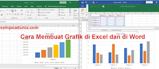 Langkah-langkah Cara Membuat Grafik di Excel dan di Word